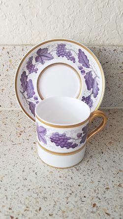 Spode bone china teacup and saucer