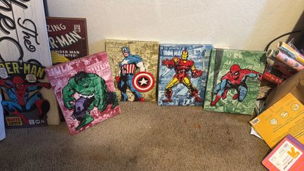 4 piece wall decor