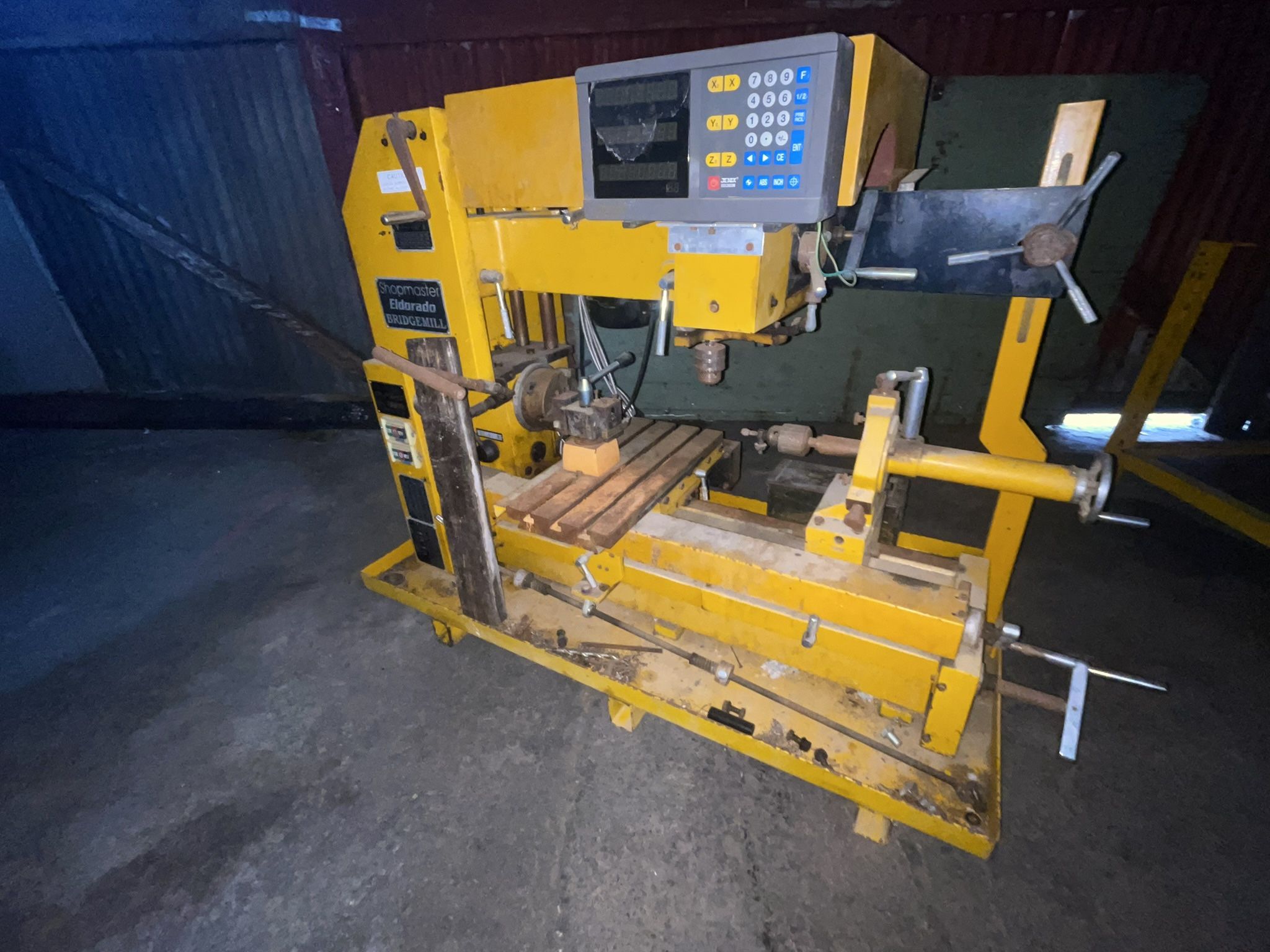 Eldorado Shop master Metal Large/bridge mill