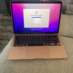 MacBook Air Pink Laptop