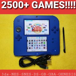 Nintendo 2DS with Many Games Installed!!!!