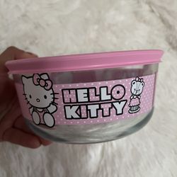 Brand New Hello Kitty Lunch Container Pyrex