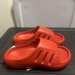 Men’s Adidas Adifom Infinity  Sandals Size-9 Red No Box 