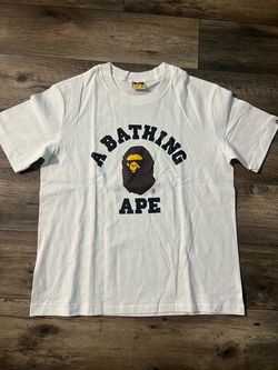 BAPE A Bathing Ape College Logo T-Shirt