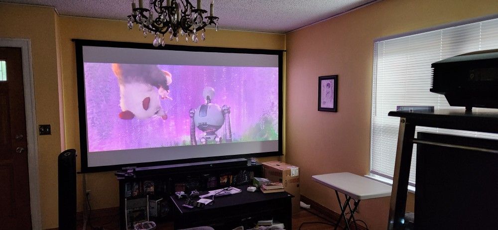 120" Projector Screen