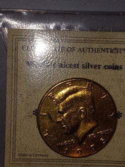 1995 Gold Kennedy 50-cent Piece