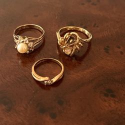 Set Of 3 Rings 18k GE