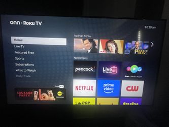 65 Inch onn Roku TV