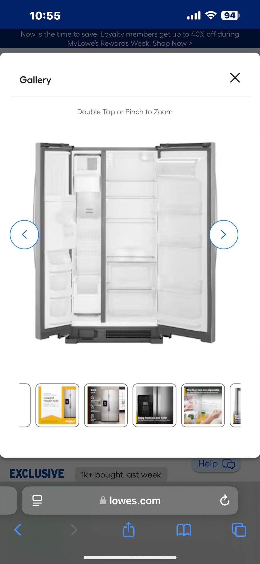 Whirlpool Fridge
