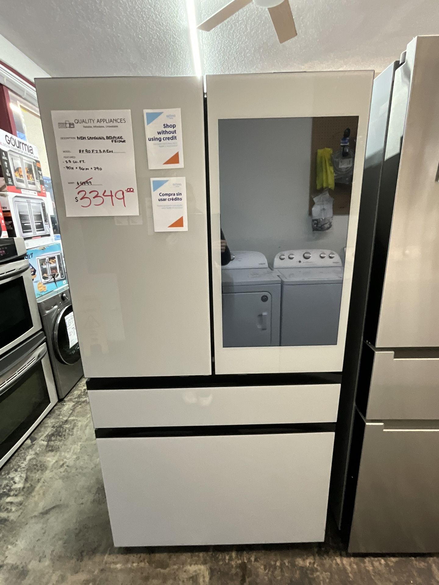 NEW SAMSUNG BESPOKE FRIDGE
