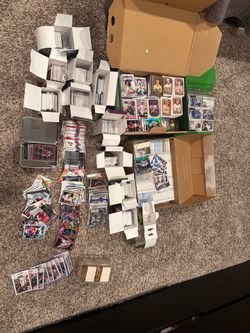 Thousands of sports cards