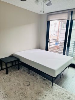 Bed and mattress
