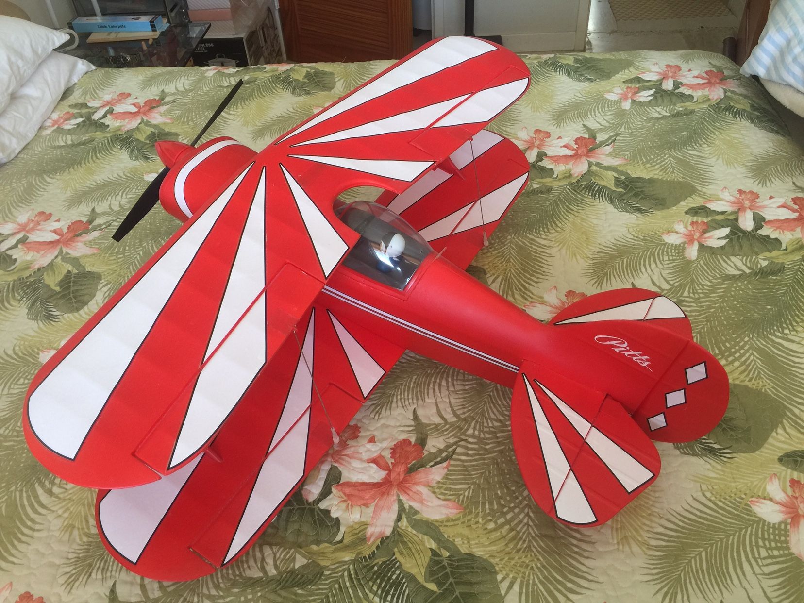 RC PLANE PITTS BIPLANE Eflite 850