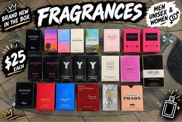 Fragrance, Cologne & Perfume (Was $35 On Sale For $25, Sale Ends On Soon)