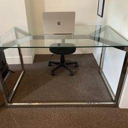 Glass Desk