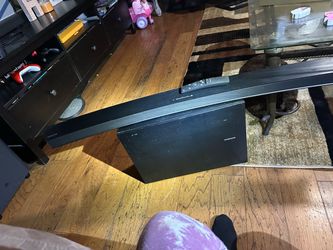 Samsung soundbar and wireless subwoofer