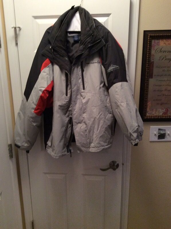 Free Country FCXtreme winter jacket with zip out lining.