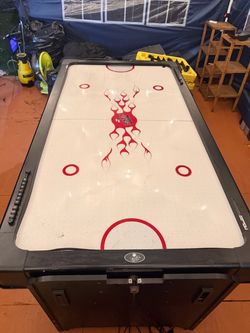 Foot Pockey Multi Game Table, Air Hockey Table, Pool Table