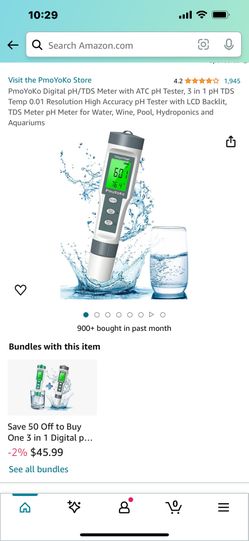 Ph/TDS Digital Meter New