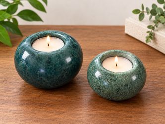 Marble Candle Holders