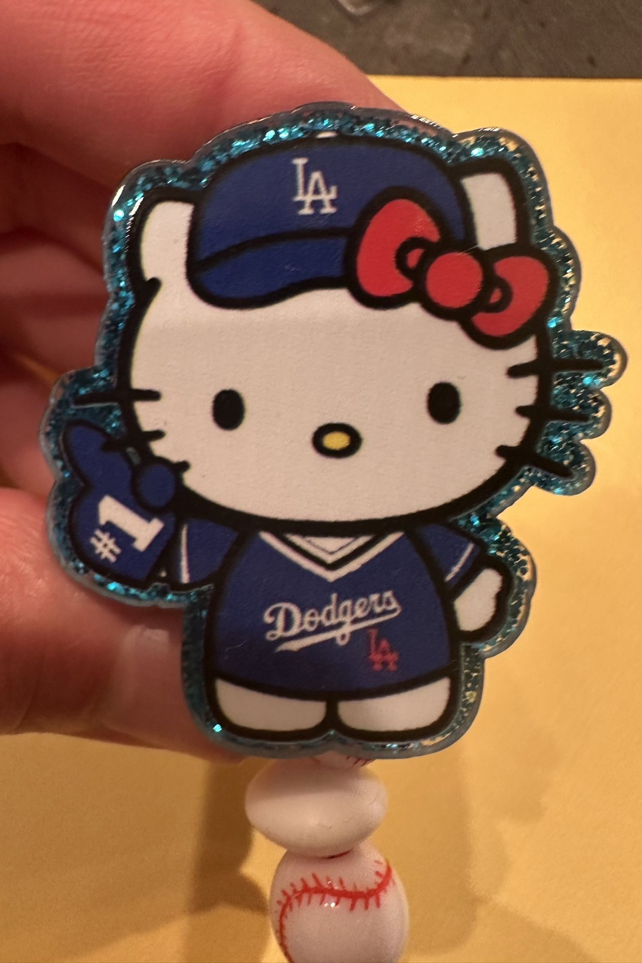 Hello Kitty Dodger Badge