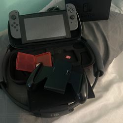 Nintendo Switch  THIS IS A CRAZY DEAL w/ case and accessories 