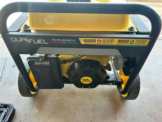 Champion generator 11,500