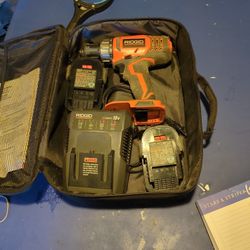 Ridgid Drill Set