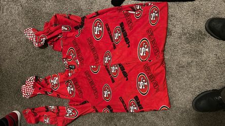 49ers 2xl Onesie Pajamas