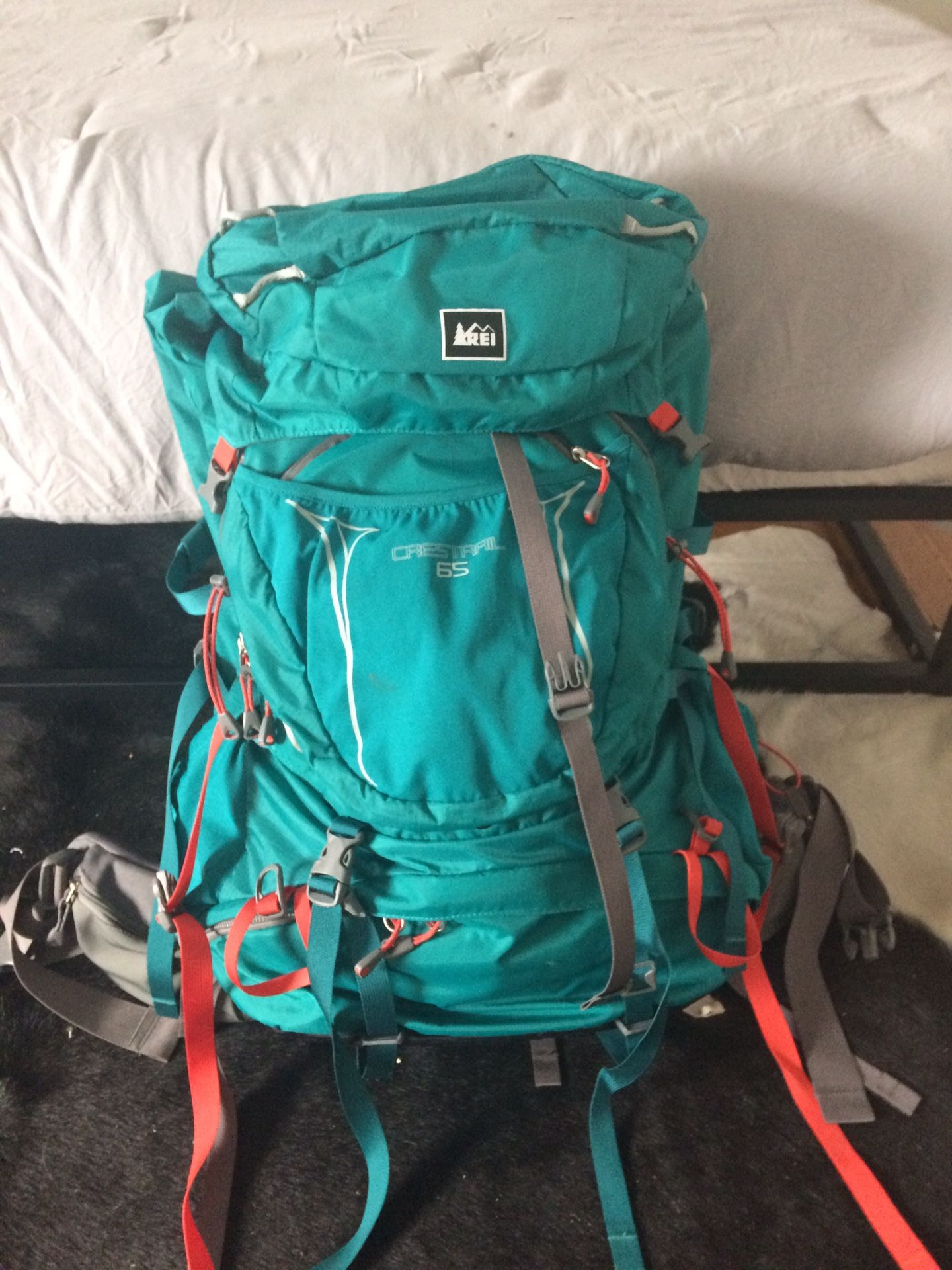REI 65 hiking backpack