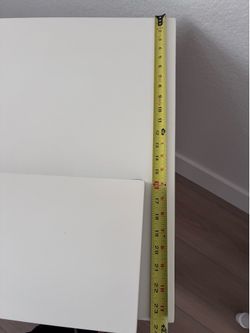 Ikea Oak white desk