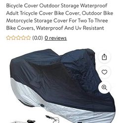 Bike Cover  (all Silver)