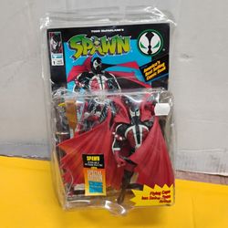 1994 McFarlane Toys Spawn Poseable Action Figure Plus Special Edition comic book