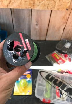 300m 60 lb braid 100m 15 lb braid