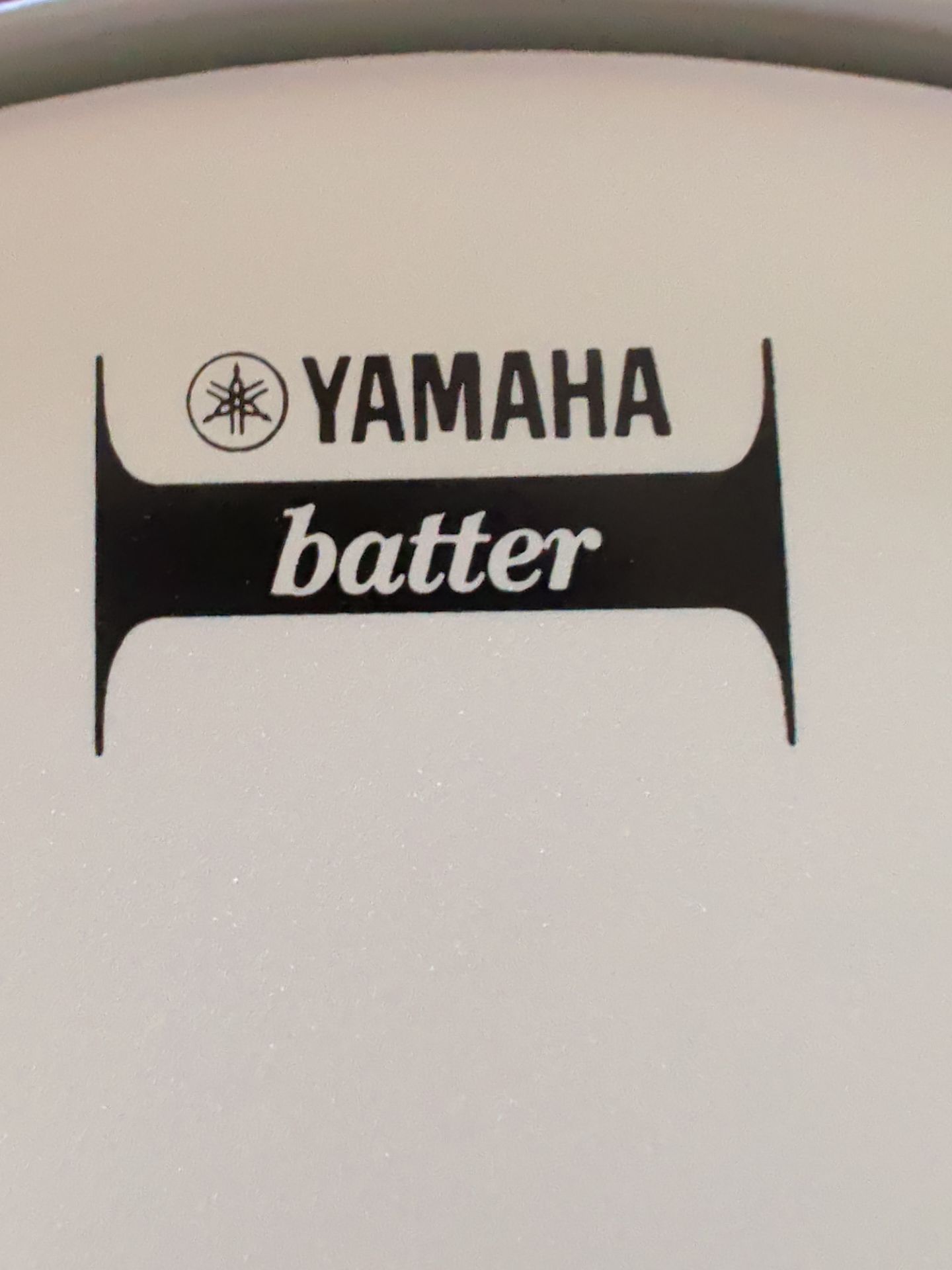 Stock Yamaha 13" Coated Drum Head by Remo
