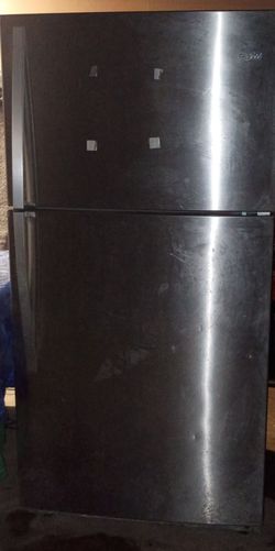 Whirlpool Chrome refrigerator