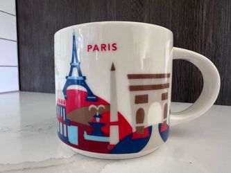 Starbucks Paris You Are Here Ceramic Mug