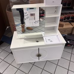 Bathroom cabinet with sink