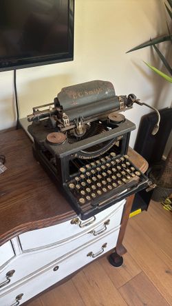 Antique typewriter