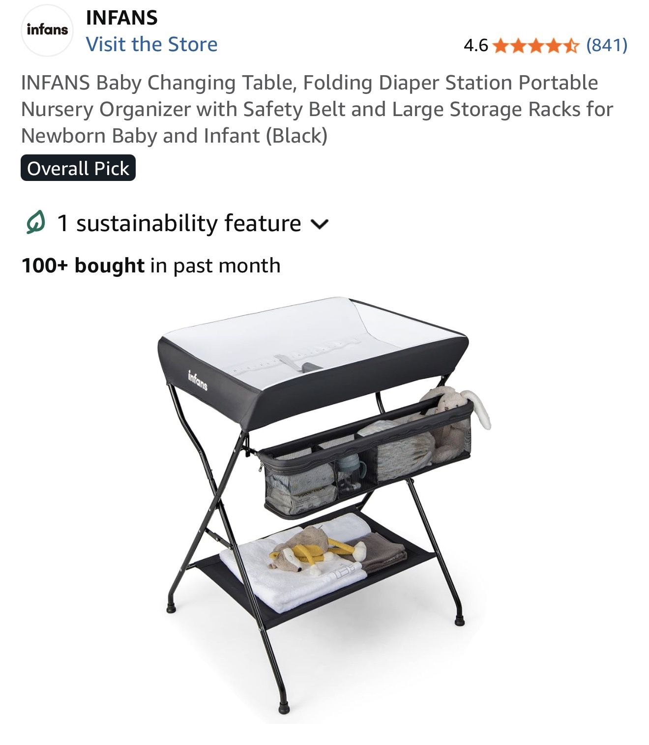 New In Box - Baby Changing Station