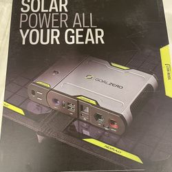 Goal Zero Sherpa 100 Kit With Solar Panel