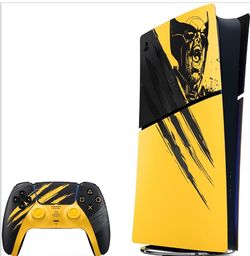 PS5 Limited Wolverine Edition Console and Controller