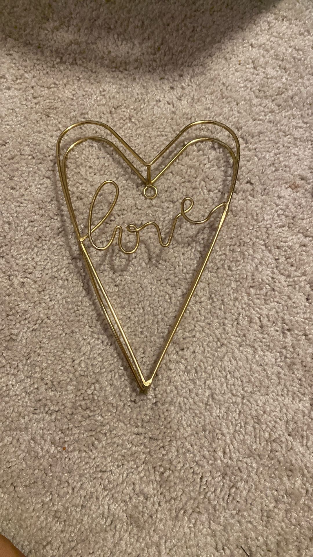 love heart wall decor