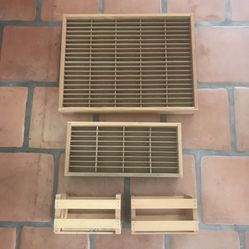 Collectible Napa Valley Cassette (2) & CD Holders(2)
