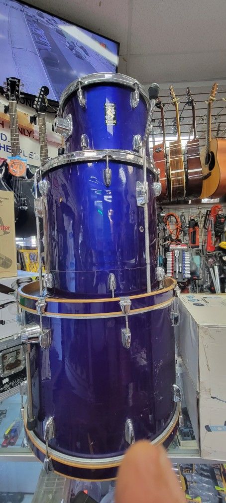3 Pice Yamaha Rydeed Drum Set 12" / 16" / 22"