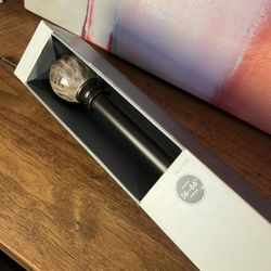 Curtain rod adjustable 36”-66” decorative drapery rod - New - in box - never used