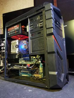Custom PC, Windows 11, i7. 16 GB Ram, 1TB SSD Storage, Nvidia GPU - $190