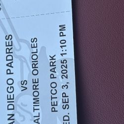 Padres Tickets