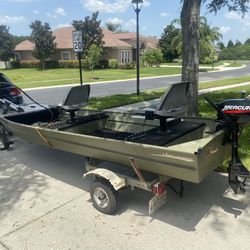 14’ Nova Jon Boat - Tricked Out With Everything !