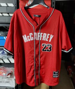 *NEW* Pro Standard NFL San Francisco 49ers McCaffrey Baseball Jersey Men's 3XL with Tags